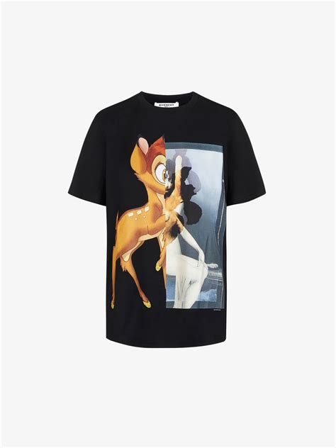 givenchy bambi print t shirt|Givenchy Bambi.